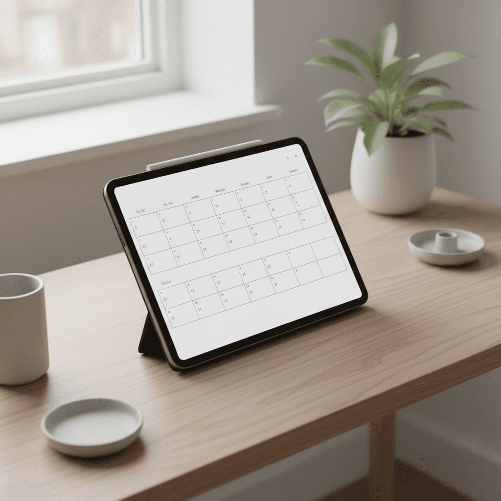 Minimalist Weekly Planner